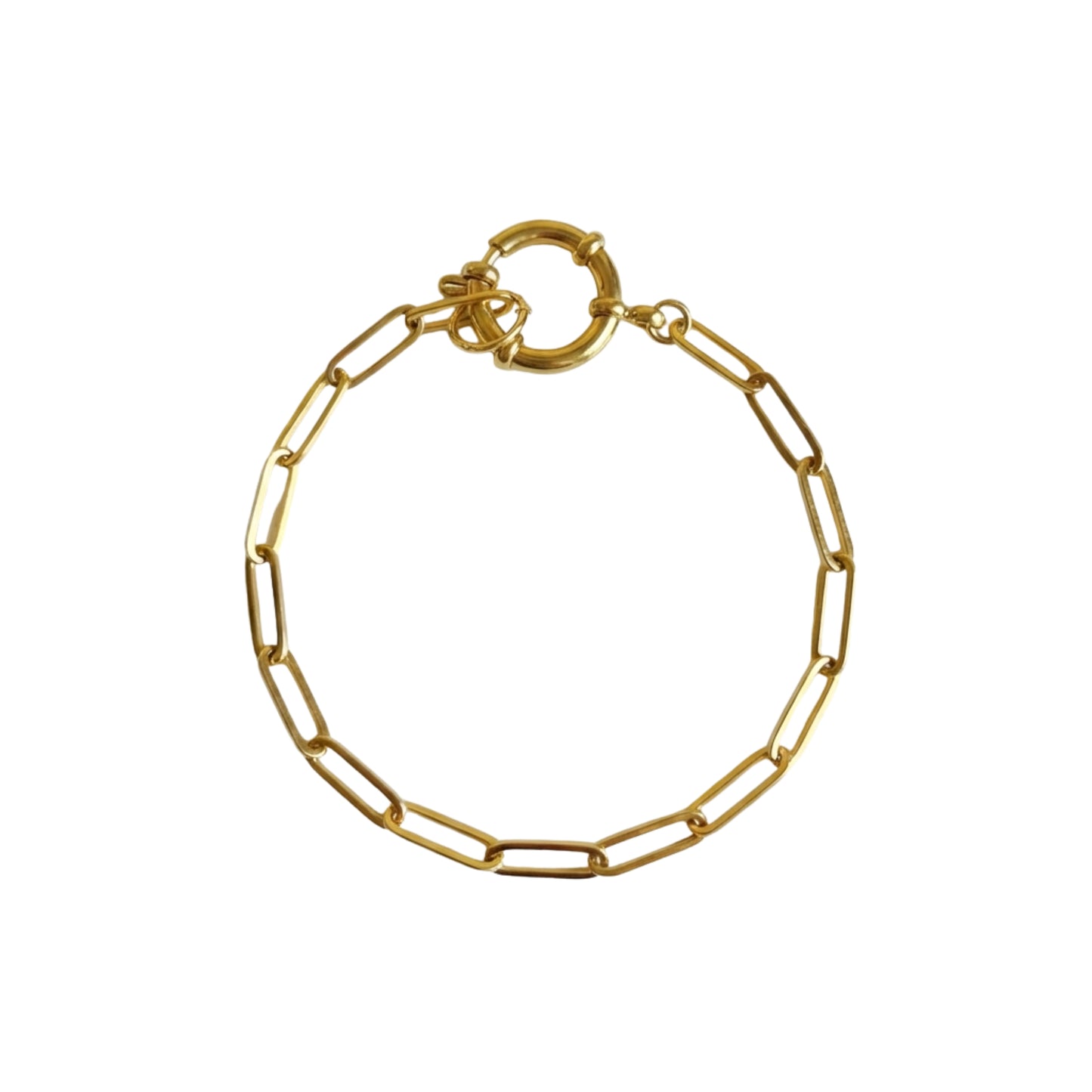BYC Textured Paper clip bracelet