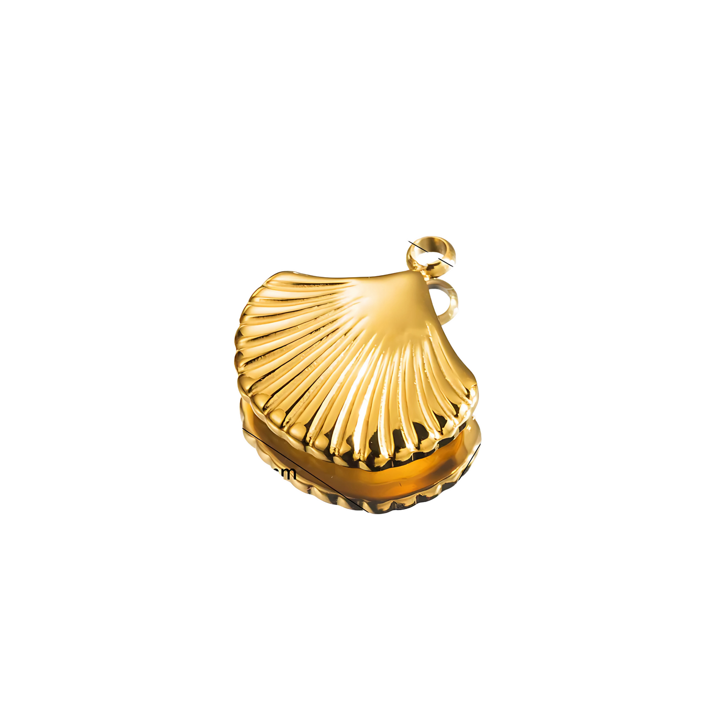 Gold shell small