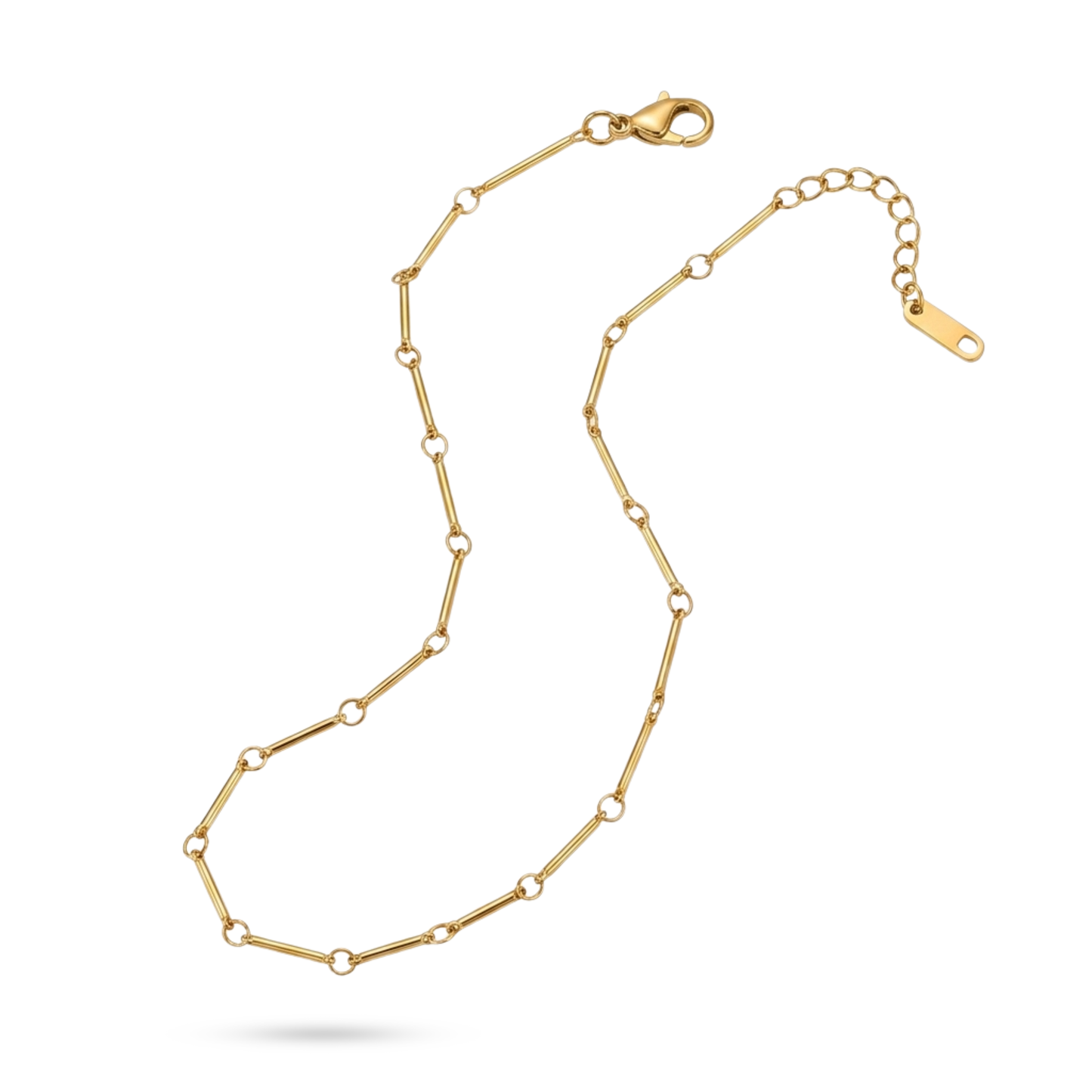 Paper clip Build Your Charm Necklace