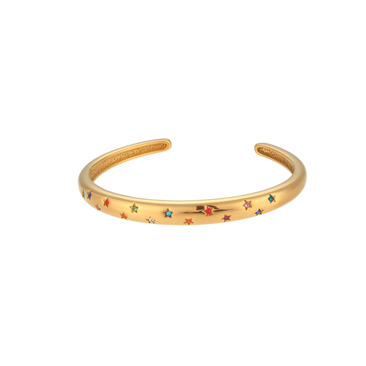 Rainbow Sparkle Cuff