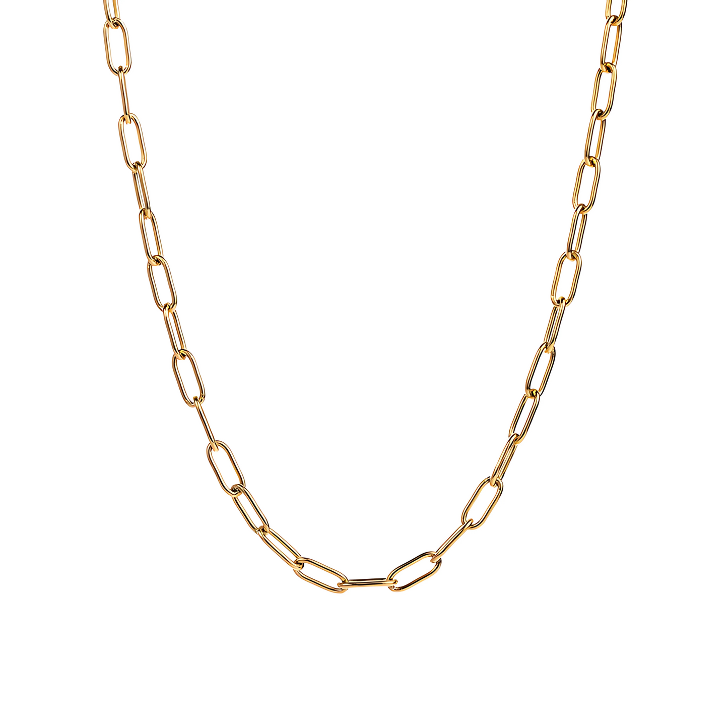 Paper clip Build Your Charm Necklace