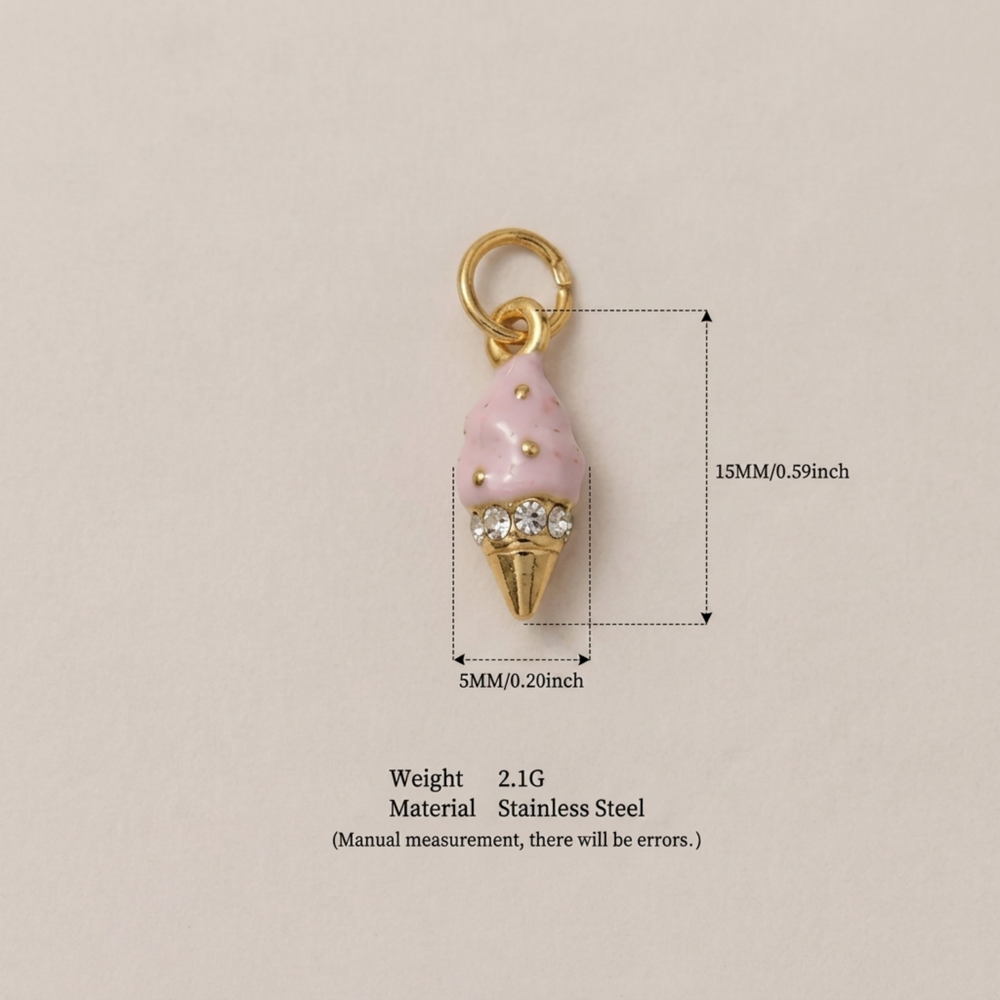 Ice cream charm
