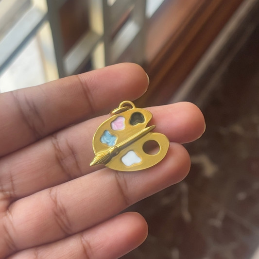 Artist Palette Charm