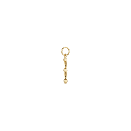 Golden bamboo charm