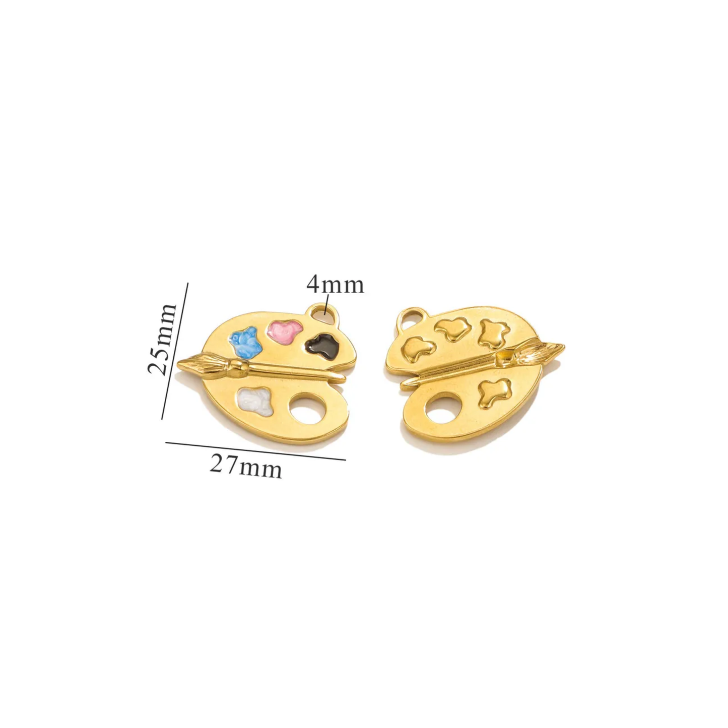 Artist Palette Charm