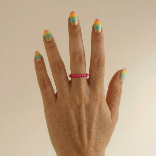 Pink Pop Ring