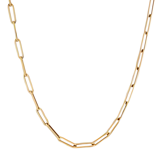 Paper clip chain